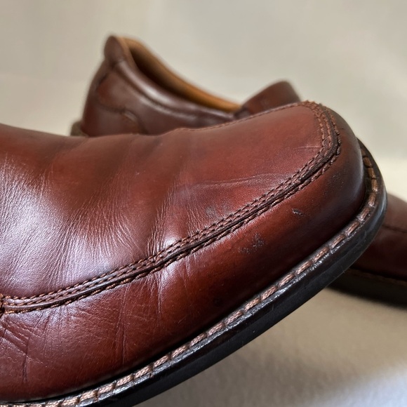 ECCO Men’s EU size 45 (US size 11, 11 1/2) Leather Brown Shoes - Picture 8 of 16